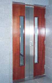 木質烤漆防火門